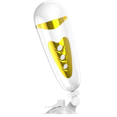 Masturbatore Sally Pretty Love con ventosa e vibrazioni, realistico